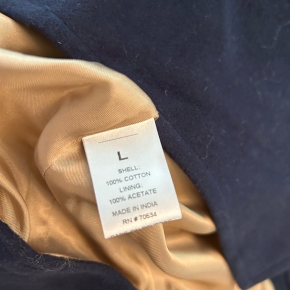 Orvis Waistcoat Mens Navy Blue Moleskin Cotton Utility Country Shooting - Picture 5 of 8